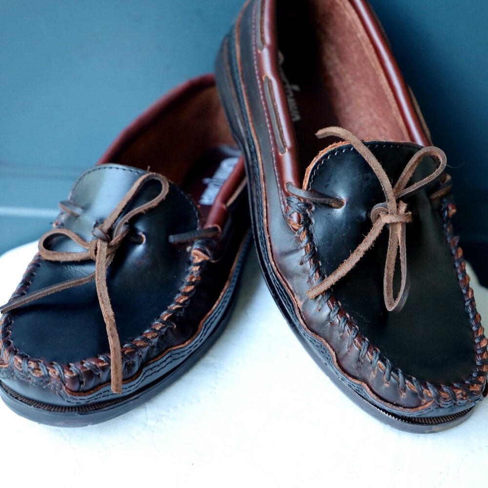 Minntonka 8.5-M US Multicolor Mens Moccasins